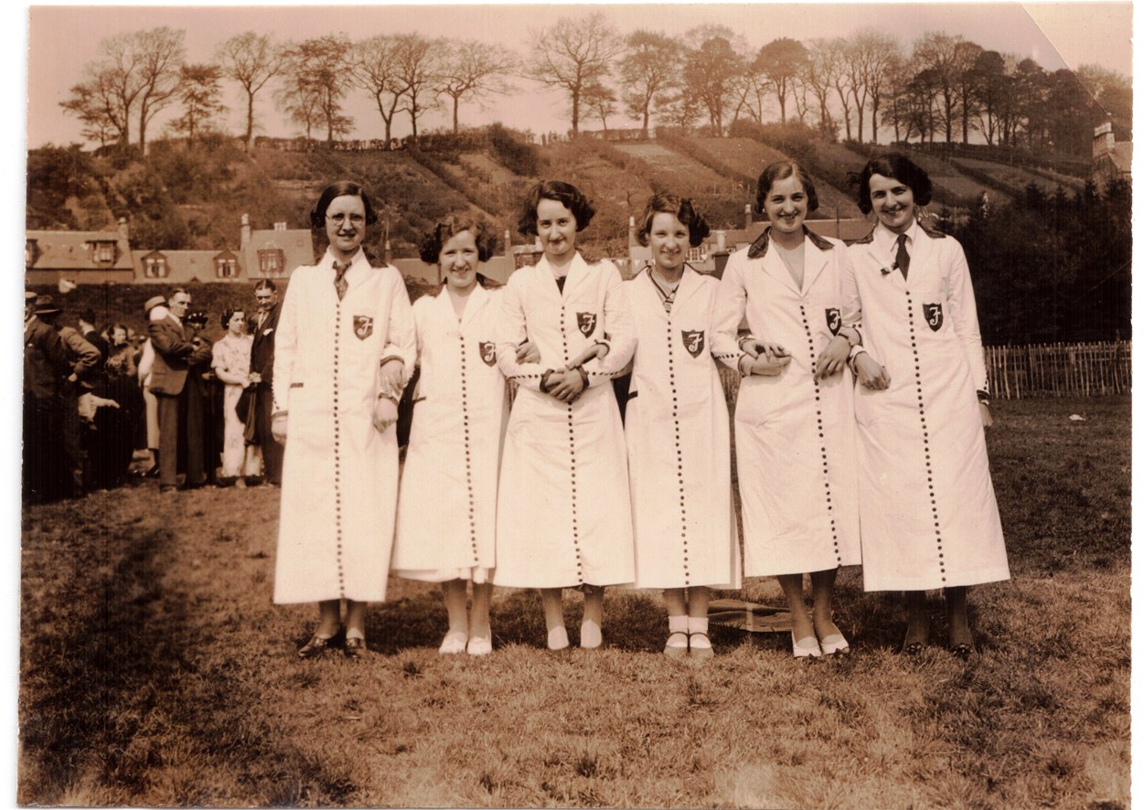 Findlay girls at the King George VI celebrations.